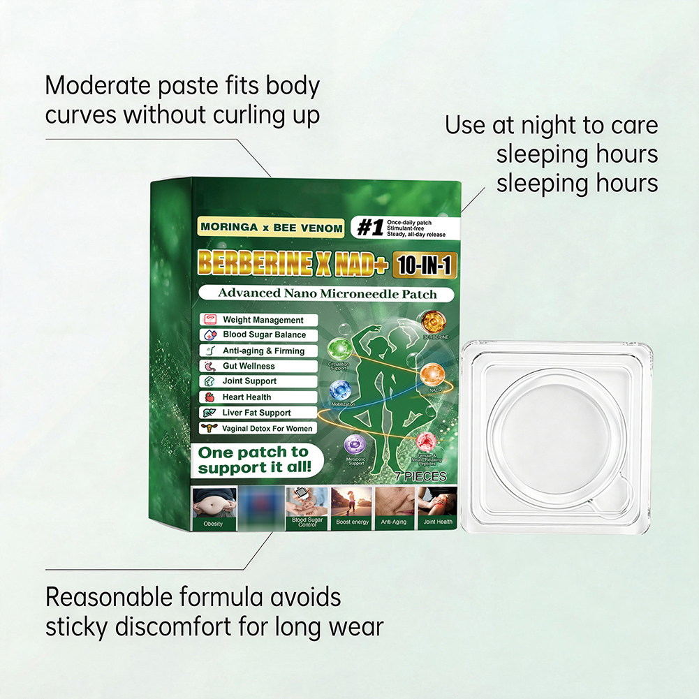 7 pçs/caixa remendo erval dos  - Herbal Wellness Patches avaliação e preço