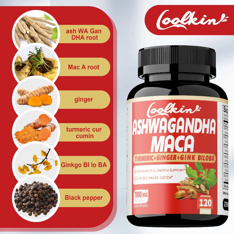 Suplementos Ashwagandha e Maca - Valerian Root Capsule avaliação e preço