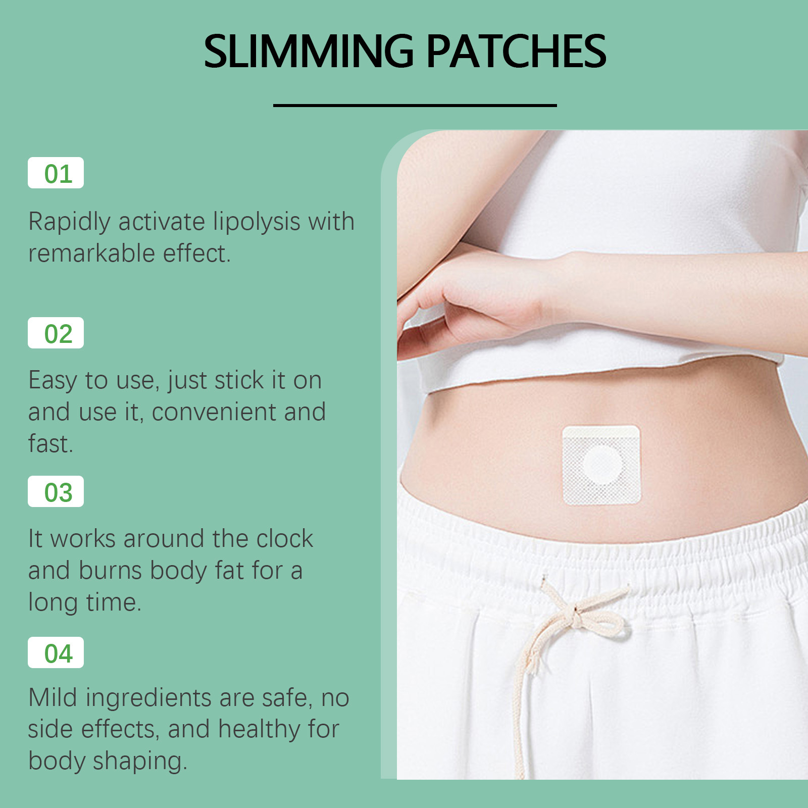 Ximonth Adesivos Modeladores C - Herbal Wellness Patches avaliação e preço